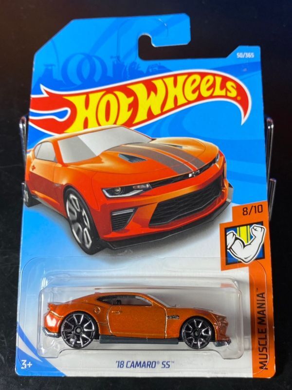 ホットウィール HOTWHEELS 18 CAMARO SS カマロ オレンジ_画像1