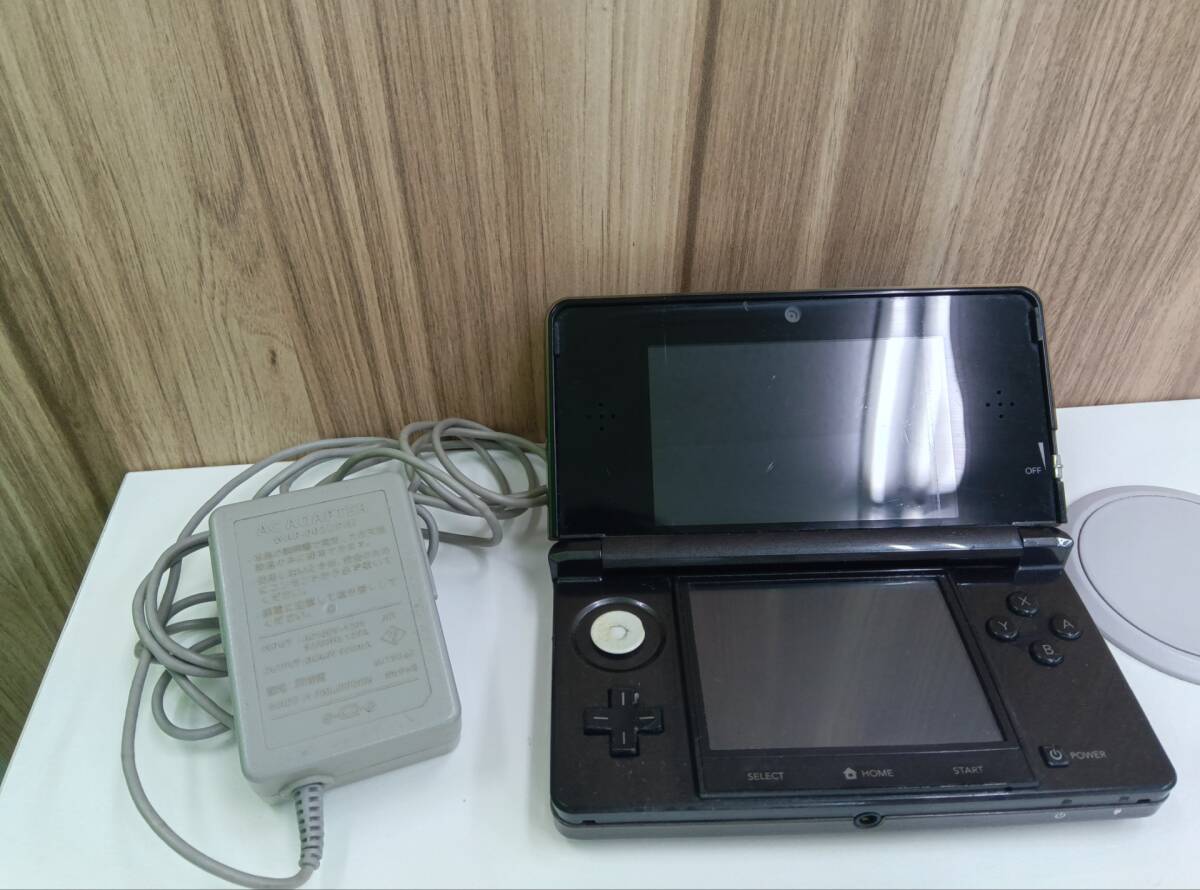  junk Nintendo nintendo Nintendo 3DS body CTR-001 black black game hard *5146