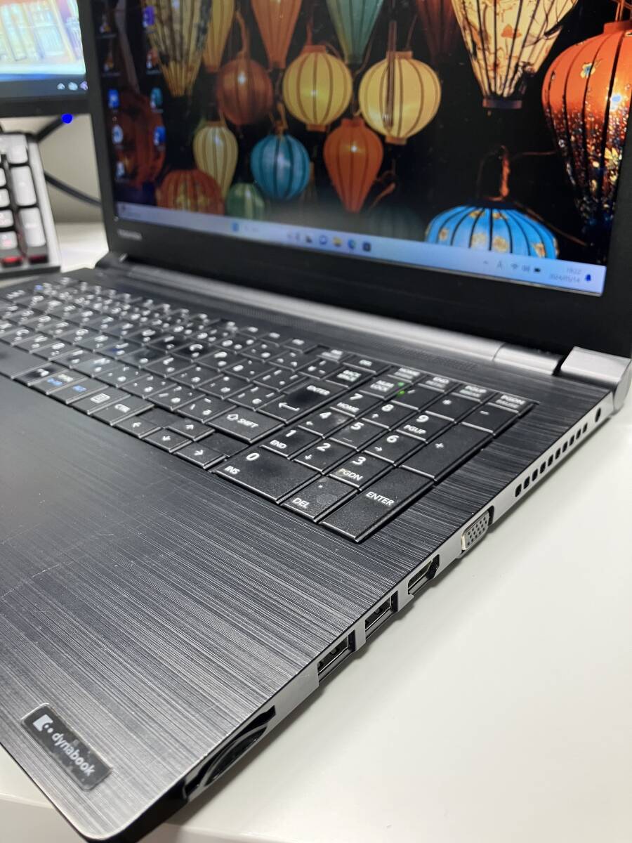 8世代極上/メモリ16GB/爆速SSD+HDD1TB/i7超⇒8世代i5-8350U/人気東芝ノートパソコン/Windows11Pro/Office2021/Bluetooth/バッテリー交換済_画像6