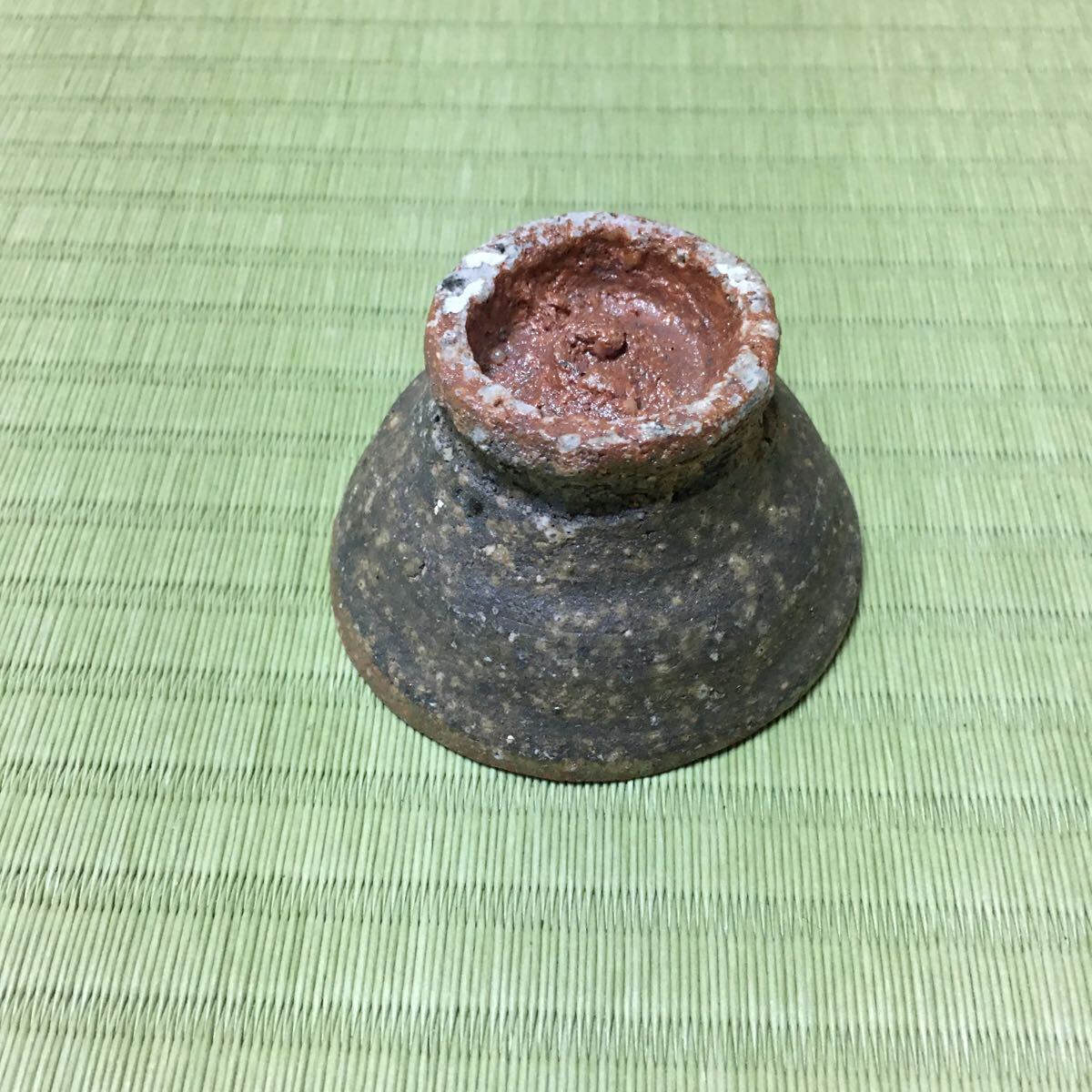 酒器 盃 杯 時代物 ぐい呑み ぐい呑 ぐい飲み 食器 陶器 古美術 骨董 茶道具 _画像4