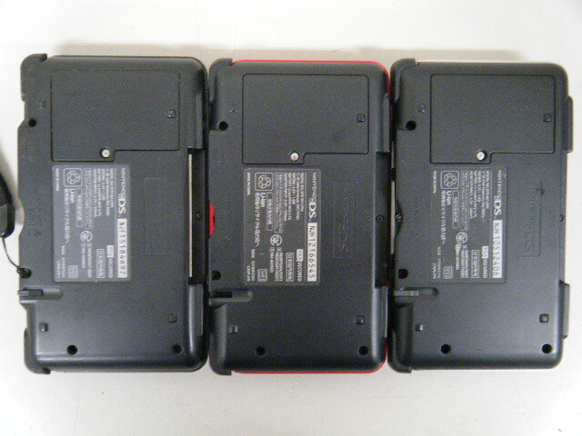  Nintendo DS корпус только 3 шт. комплект / пуск OK / б/у ( текущее состояние товар )