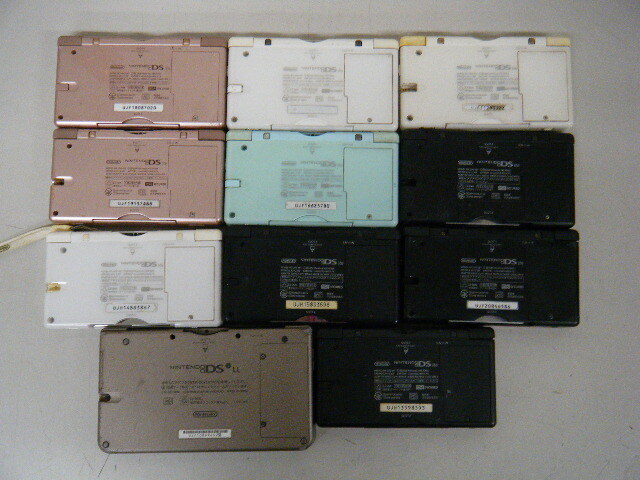 ニンテンドーDS Lite (10台) DS i LL(1台)/ 本体のみ 全11台セット/ 中古(現状品)の画像2