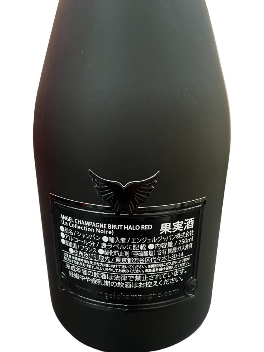 ANGEL CHAMPAGNE NV Brut HALO Red エンジェル シャンパン ヘイロー レッド シャンパン シャンパーニュ 12.5度 750ml 3-22-224K同梱不可_画像4