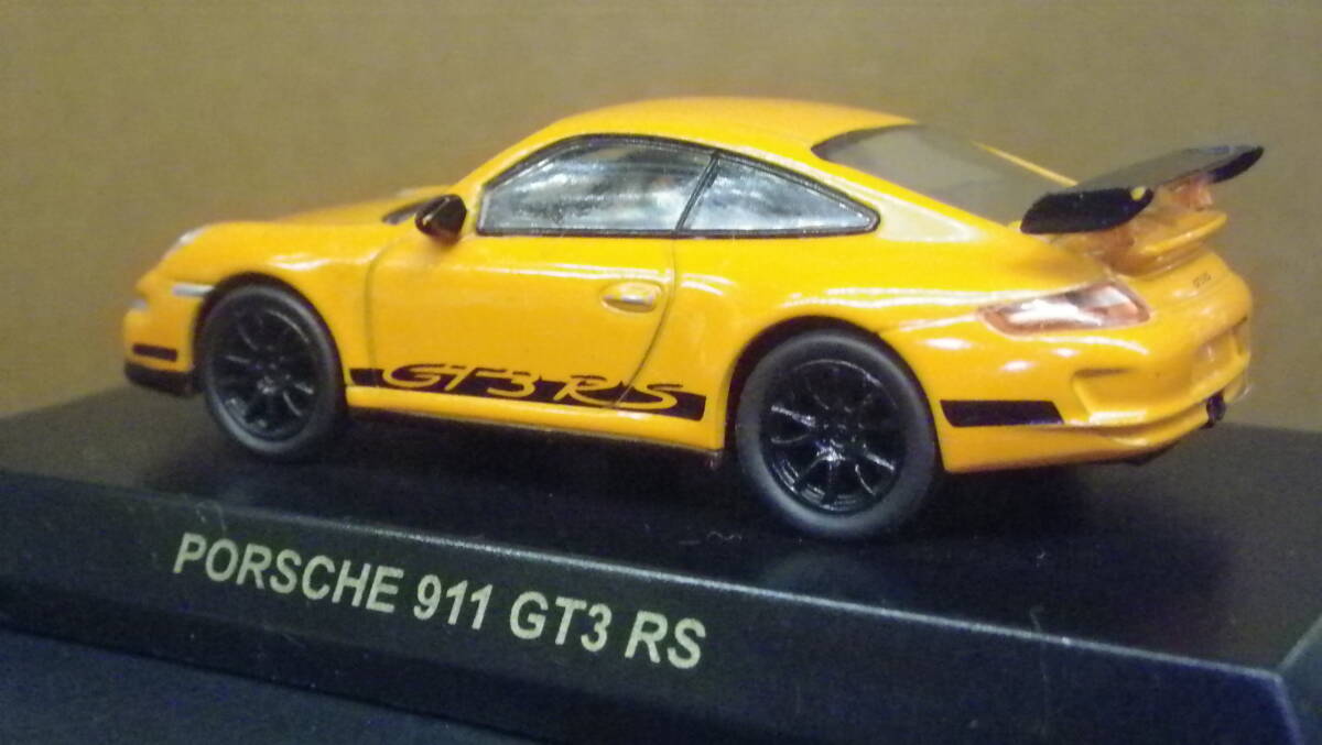 ルース品！　サークルＫ 1/64 ポルシェミニカー コレクションVer3 911 GT3 RS オレンジ_画像2