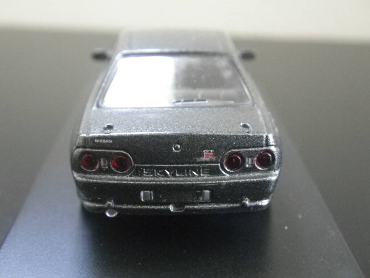 ジャンク品 サークルＫ  1/64 スカイライン GT-R ミニカーコレクション スカイラインGT-R ガンメタリッック の画像7