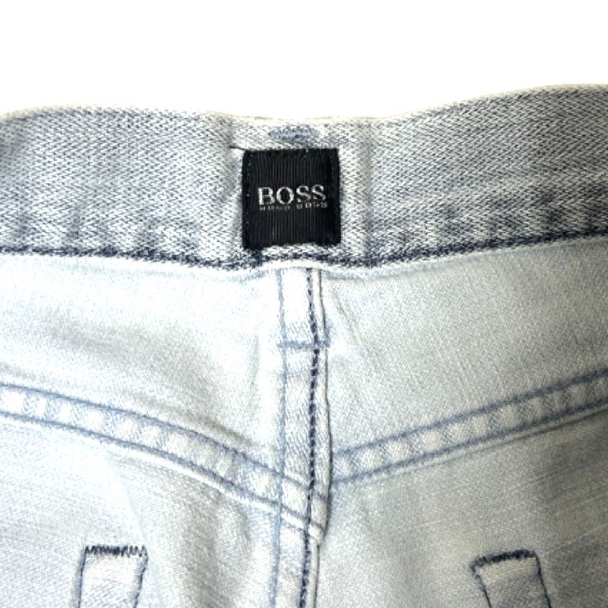 HUGO BOSS ジーンズ W38×L32 ストレート ビッグサイズ