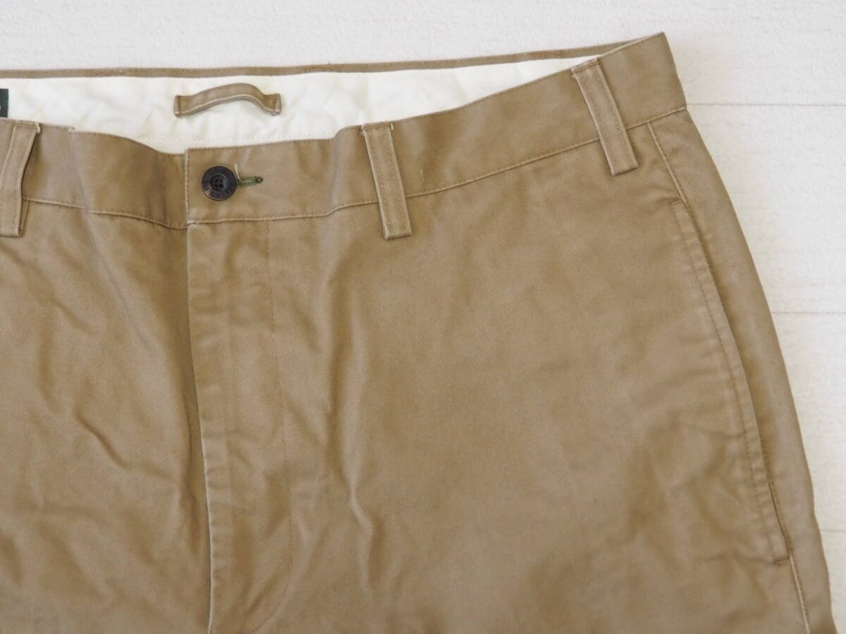 * free shipping * ORVIS Orbis USA direct import old clothes long pants tiger u The - chinos men's 36W khaki bottoms used prompt decision 