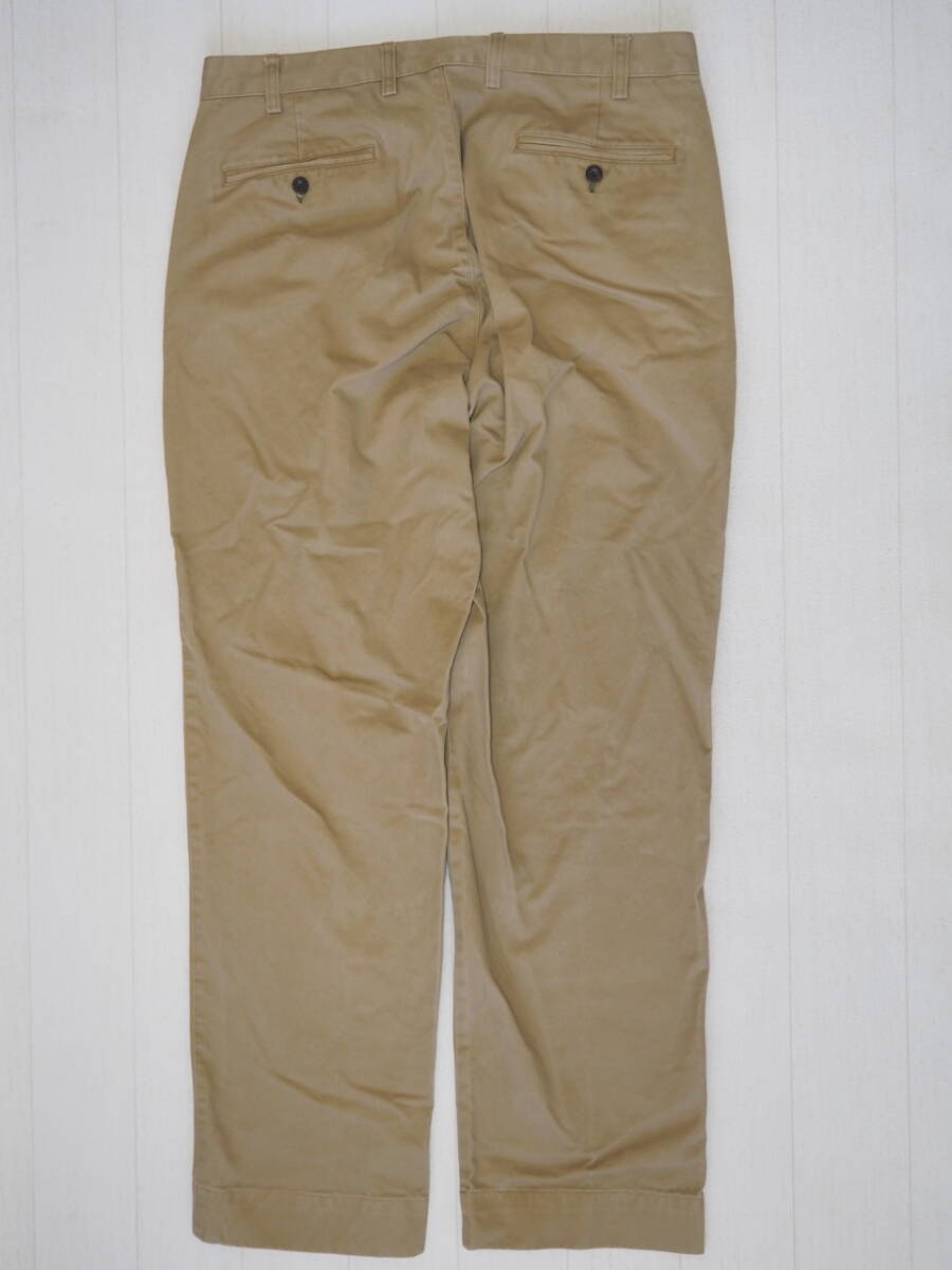 * free shipping * ORVIS Orbis USA direct import old clothes long pants tiger u The - chinos men's 36W khaki bottoms used prompt decision 
