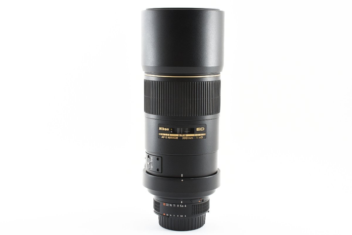 美品 Nikon 単焦点レンズ Ai AF-S Nikkor 300mm f/4D IF-ED ブラックの画像10