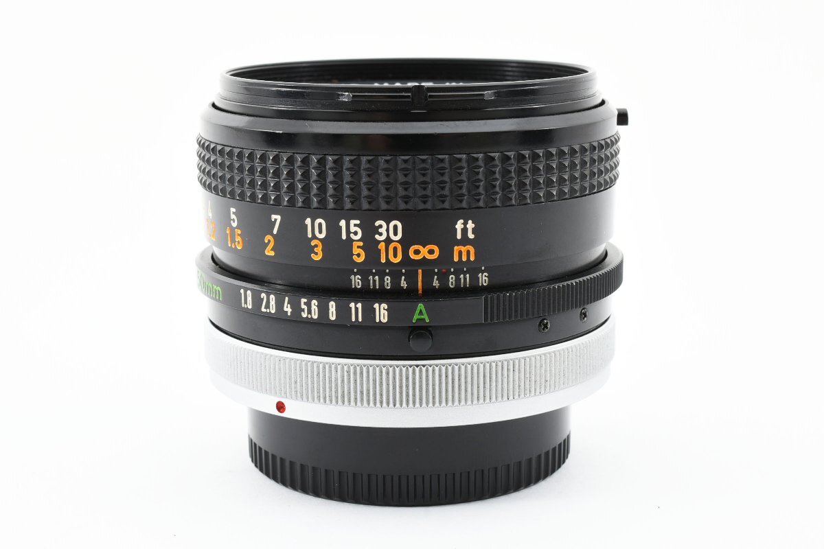 Canon キャノン FD 50mm F1.8 S.C MF Standard Lens_画像10