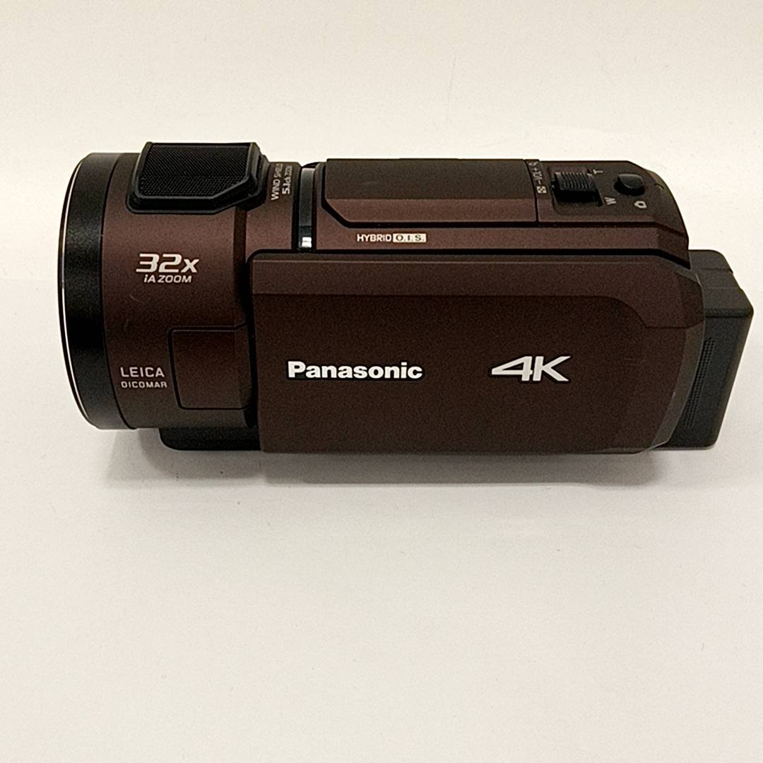 #1189 Panasonic パナソニック HC-VX1M デジタル4Kビデオカメラ 64GB ブラウン 動作良好 初期化済み 箱痛みあり _画像2
