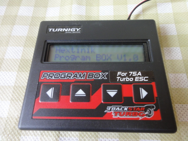 Turnigy TrackStar 75A ターボ ブラシレスアンプ用のプログラムボックス (プログラムカード、電動RCカー用、ラジコン用、ESC用)の画像6