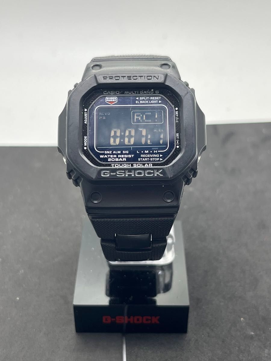 G-SHOCK GW-M5610BC-1JF 稼働美品　電波ソーラーメタルバンド　コンポジットバンド ジーショック G-SHOCK