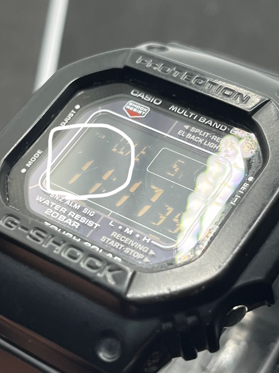 CASIO G-SHOCK GW-M5610-1BJF 稼働美品　電波ソーラー　反転液晶　GW-5000 GW-B5600