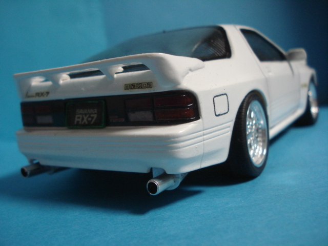 1/24フジミ マツダ サバンナ RX-7 FC3S MAZDA SAVANNA RX-7 FUJIMI ホワイト_画像4