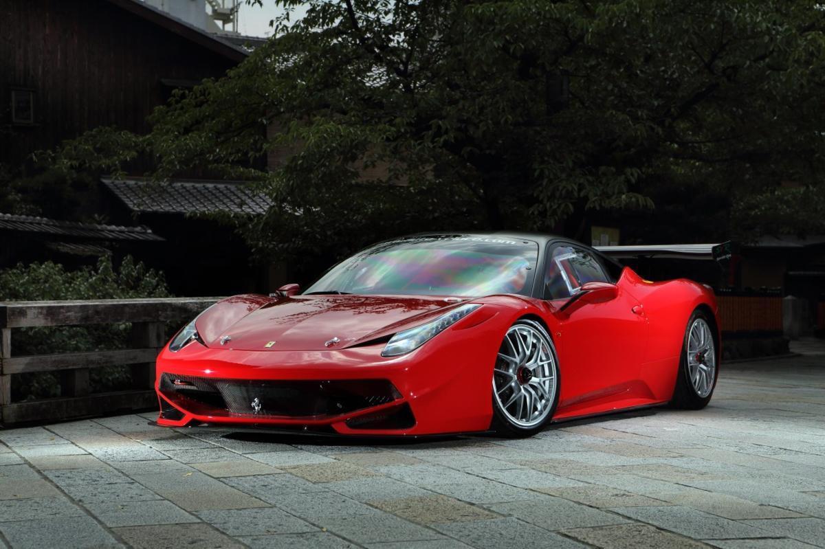 SVR/スーパーヴェローチェレーシング フェラーリ 458 イタリア GTウイング カーボン エアロ パーツ Ferrari 458 italia Carbon_画像4