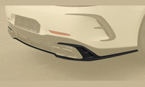 マンソリー メルセデス ベンツ AMG GT 63 4 door リアディフューザー エアロパーツ MANSORY Mercedes Benz X290_画像1