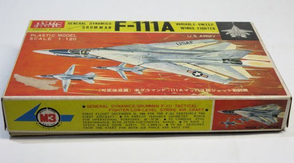 ☆★東京JNMC模型研究所/ニシキヤモデル 1/120 マッハ3シリーズ グラマン F-111A ※手付きジャンク 史料・古典キット☆★_画像6