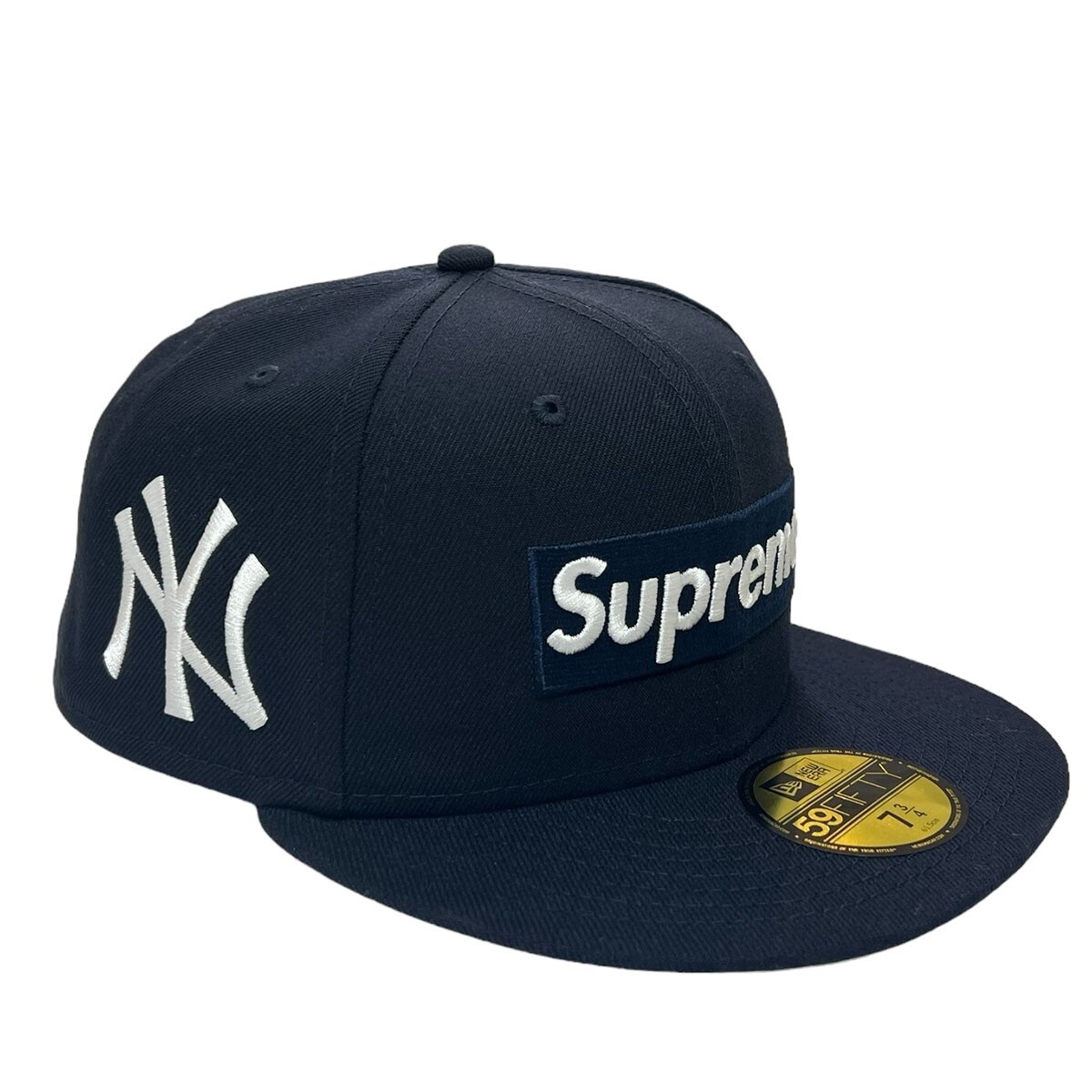 New era(ニューエラ) Supreme(シュプリーム) 2024SS MLB Teams Box Logo New Era New York Yankees　メジャーリーグ　8071000134820_画像1