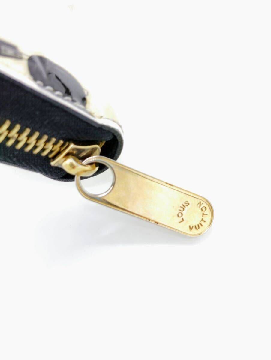 【希少品】LOUISVUITTON ルイヴィトン ヴェルニ モノグラム ニコラ ジェスキエール ステッカー 限定廃盤品 M50370 定価11万円_画像8