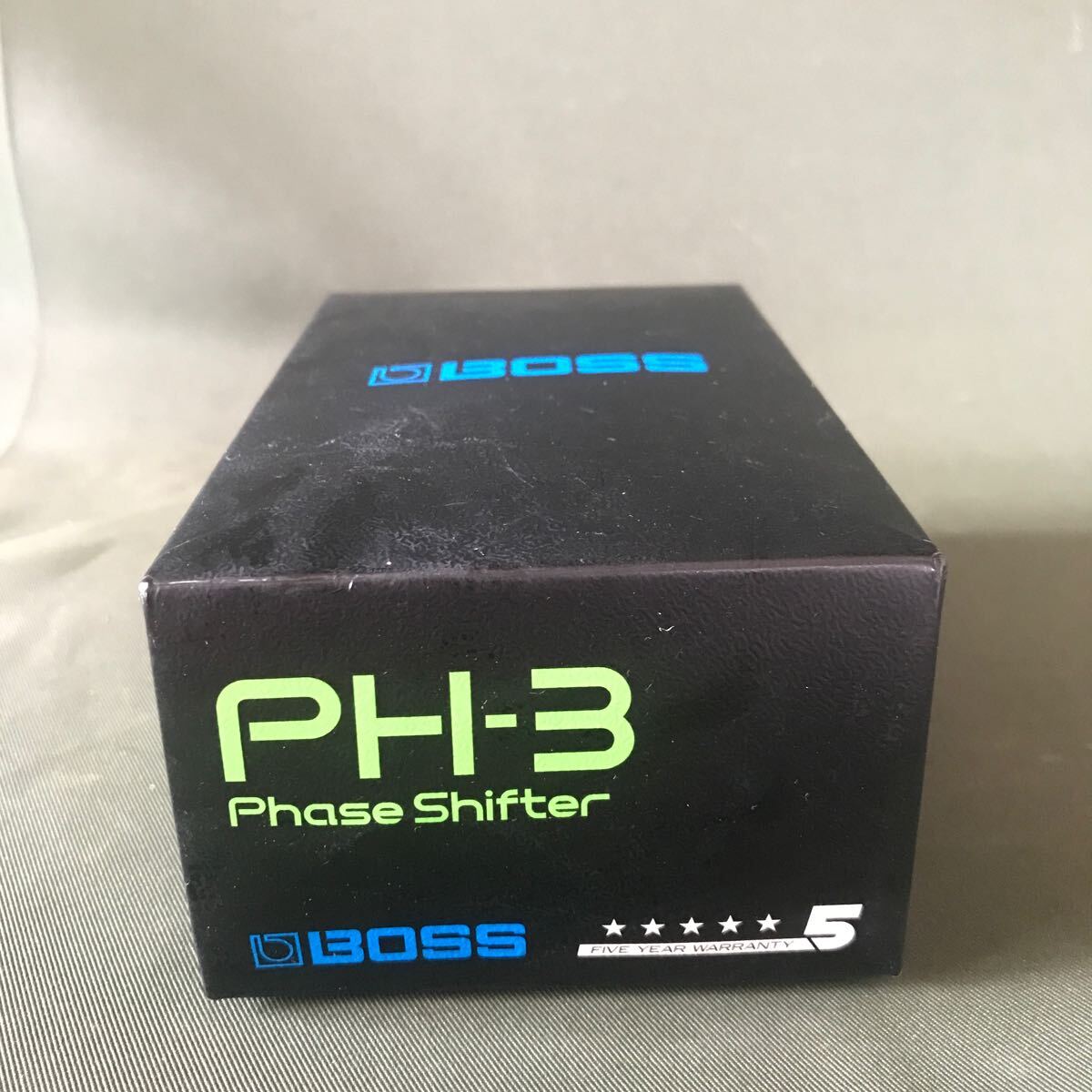 BOSS ボス Phase Shifter PH-3 エフェクター　ボス　フェイズ・シフターギター　箱付き　取説付ジャンク品_画像9