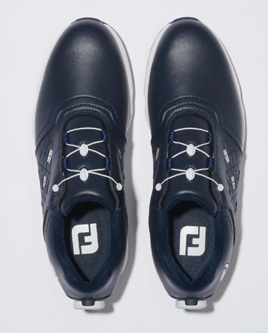 新品■フットジョイ■2023.4■WOMEN'S FJ イーコンフォート ボア スパイク■98652■ネイビー■24.0CM:W=EEE■快適性にこだわった