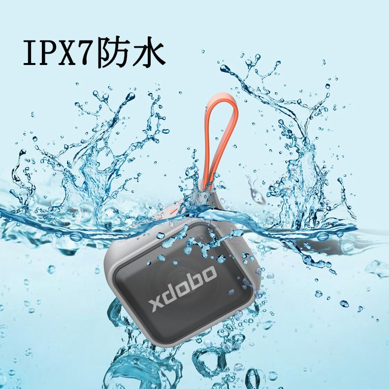 xdobo スピーカー bluetooth 防水 防塵 ワイヤレス スピーカー ブルートゥース 小型 Bluetoothスピーカー ポータブル スマトフォン_画像7
