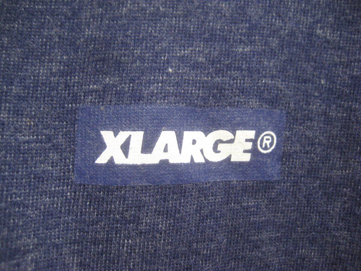 一点物!! XLARGE エクストララージ ワンポイントロゴ ロンＴ 七分袖 サイズ Large_画像6