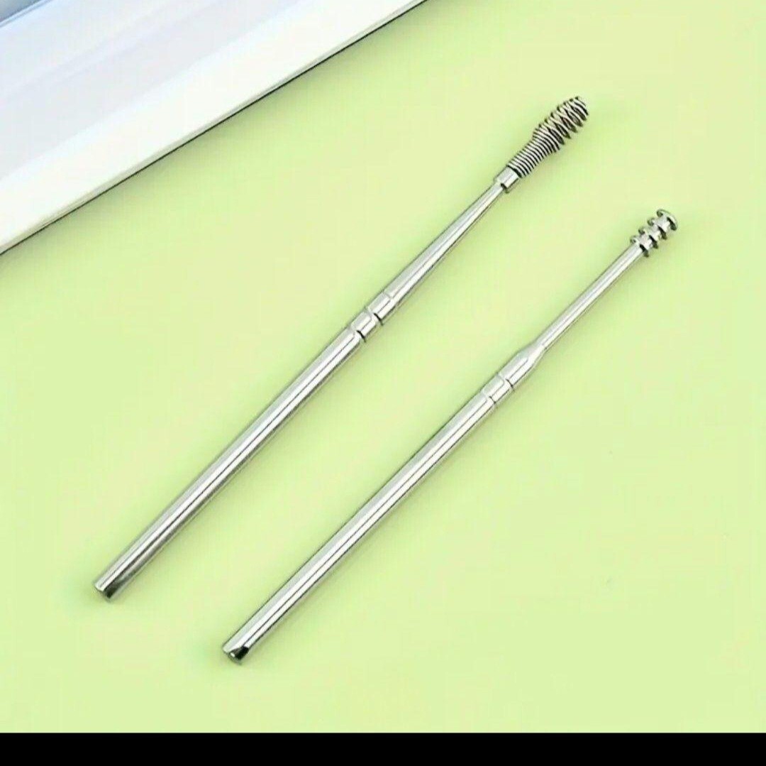  ear .. ear cleaning stainless steel 6 point set case attaching 