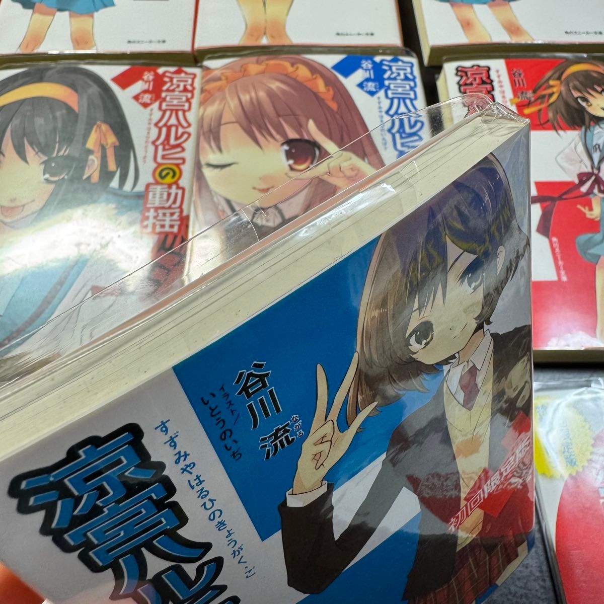涼宮ハルヒの憂鬱 本 小説の全巻まとめセット売り 12冊 透明 涼宮ハルヒの憂鬱 本 小説の全巻まとめセット売り 12冊 透明
