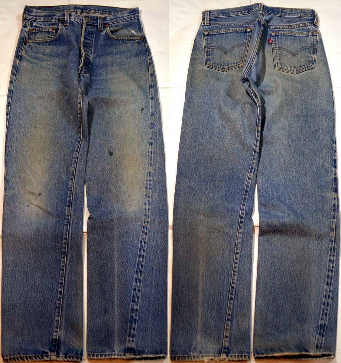 h467/LEVIS501赤耳 ヴィンテージ グッドサイズ 程度良 バレンシア工場製！_画像1