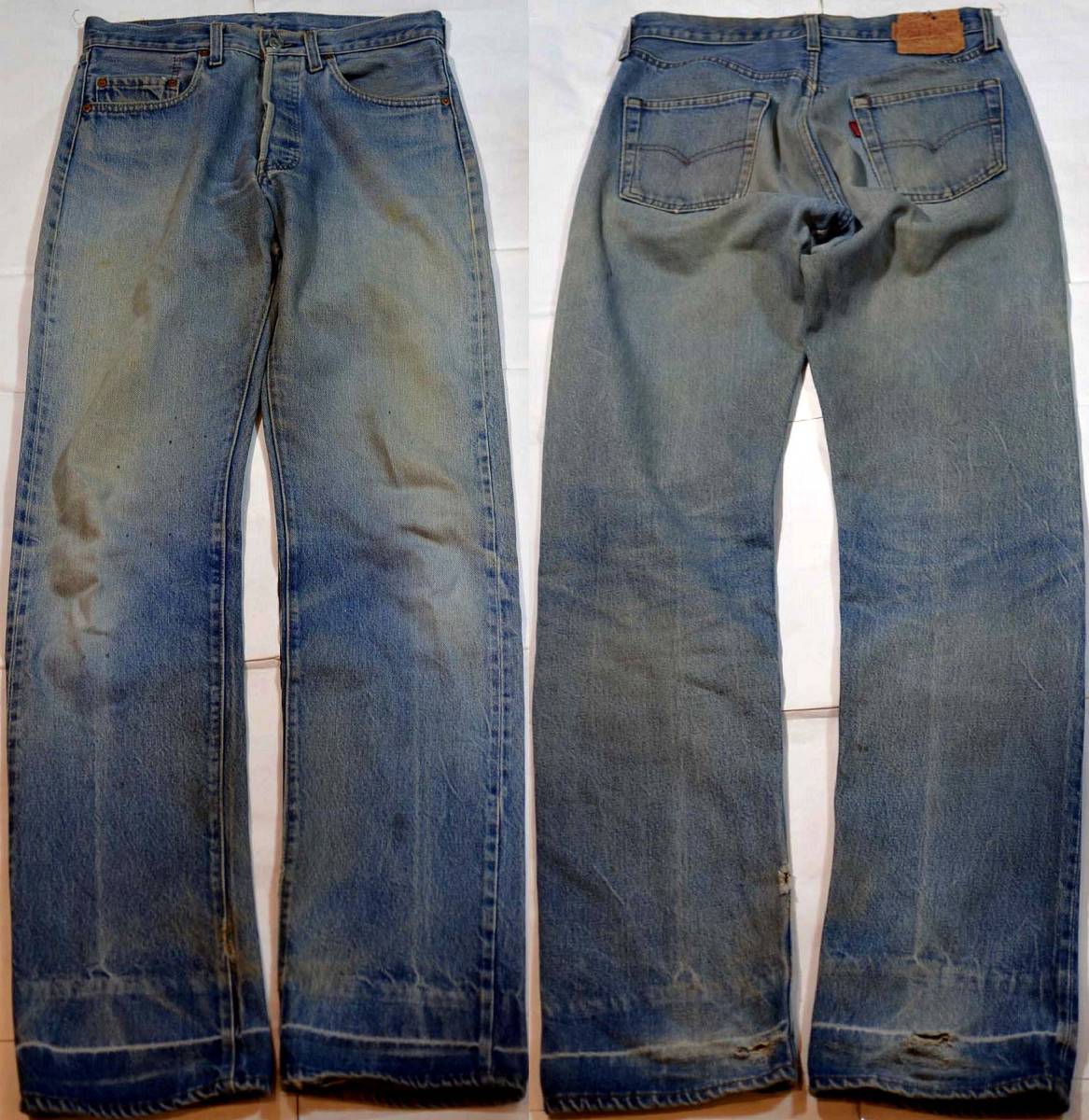 h455/LEVIS501赤耳 ヴィンテージ ロングレングス!ヴィンテージ オリジナル_画像1