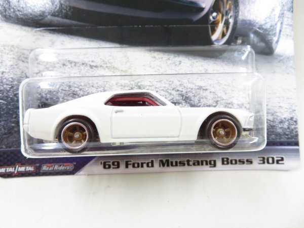 (n1998）ホットウィール プレミアム ワイルドスピード 69 Ford Mustang Boss 302 フォード マスタング ボス 1/4 MILE MUSCLE 5/5_画像3