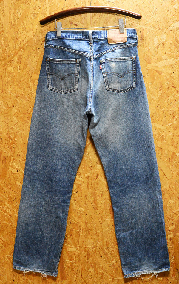  records out of production 60 period reissue Vintage W33 1996 year 9 month made Levi's 502XX[501XX] red ear big Eta long length of the legs 73cm