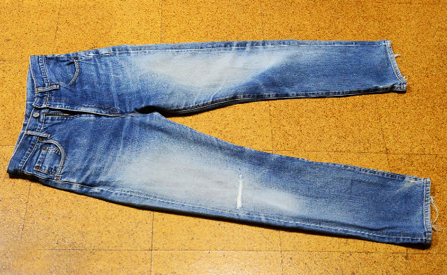  records out of production 60 period reissue Vintage W33 1996 year 9 month made Levi's 502XX[501XX] red ear big Eta long length of the legs 73cm