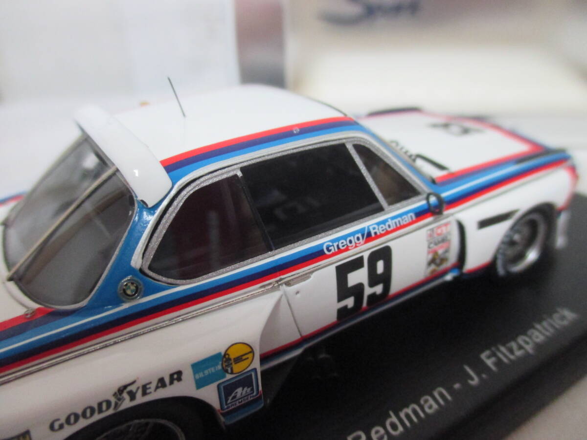 スリーブ違い　BMWCSL　1976年デイトナ24時間レース　ウイナー　1/43_画像8