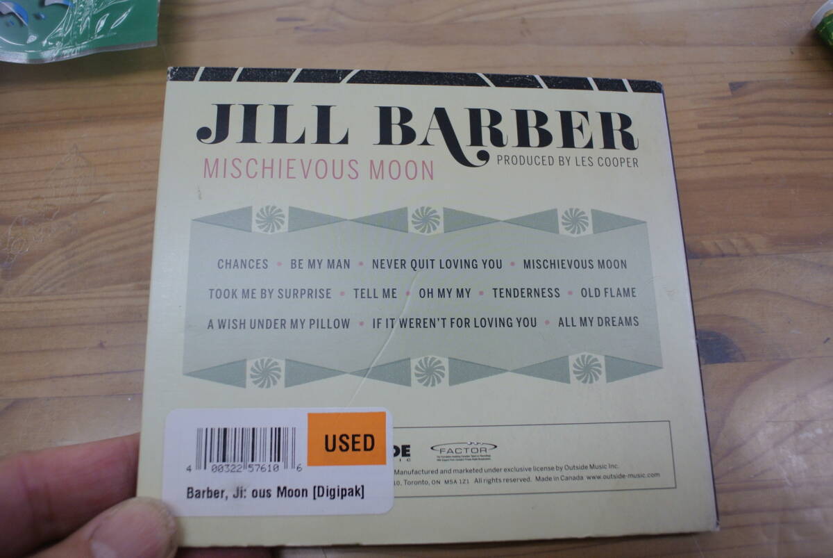 CDJAZVO-0500 Jill Barber / Mischievous Moon ( Jill * bar bar )