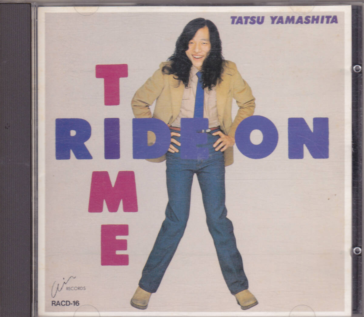 CD 山下達郎 - RIDE ON TIME ライドオンタイム - 旧規格 RACD-16 A 3A12 3800円盤 税表記なし RVC 初期盤_画像1
