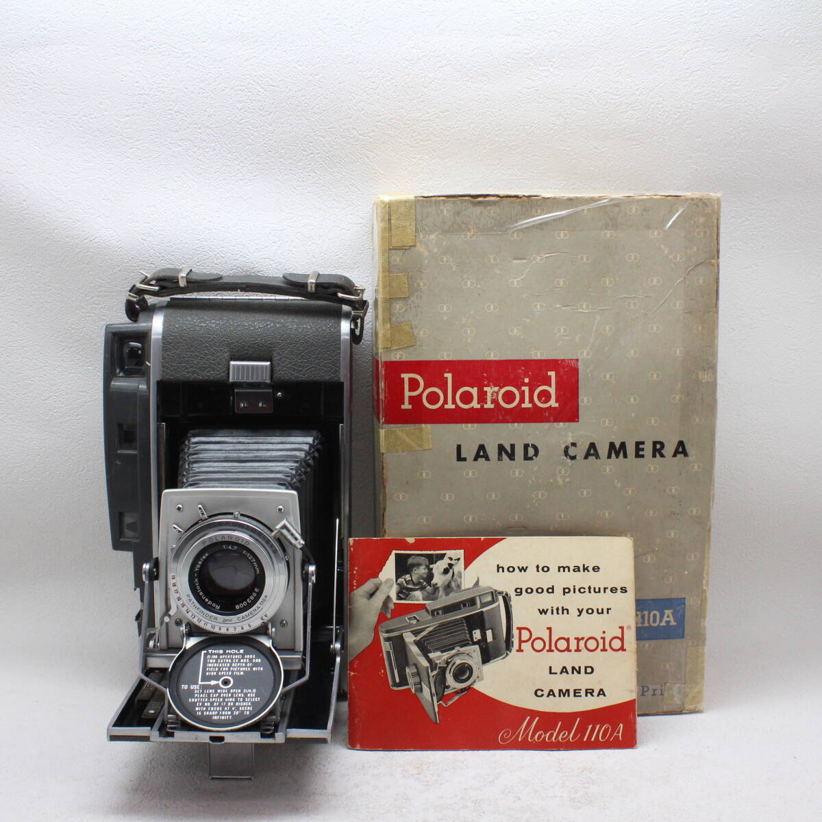 ★POLAROID LANDO CAMERA 110A Rodenstock Ysaerx 127mm f4.7★_画像1