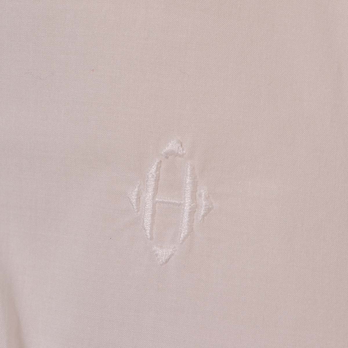 ◇491638 HERMES エルメス ブラウス H刺繍ポンチョ型ドルマンシャツ サイズ34 レディース ホワイトの画像5