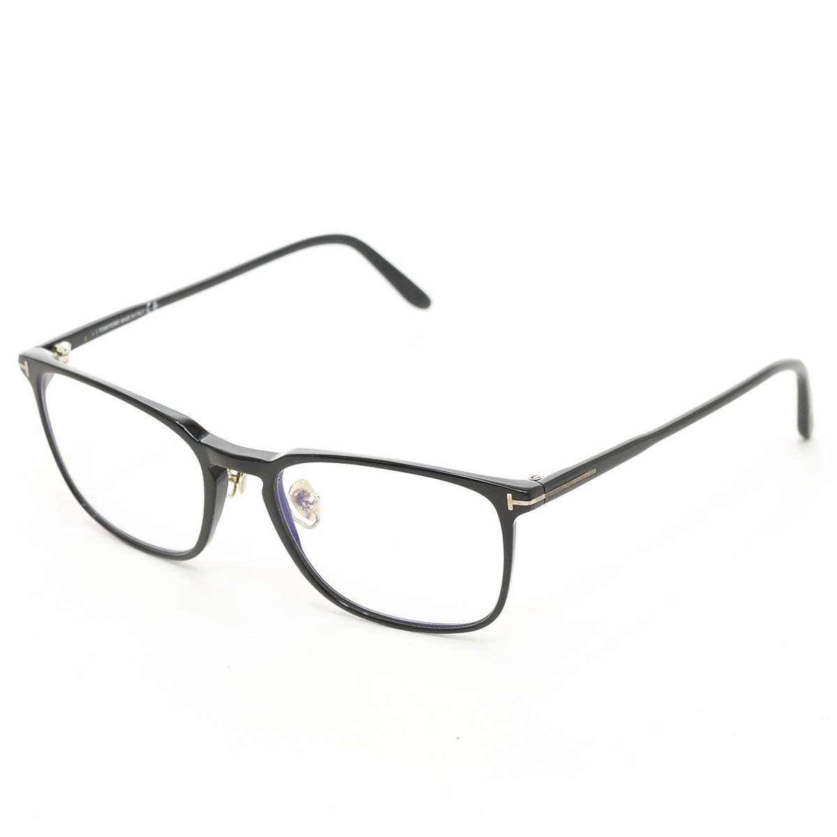 *512682 TOM FORD Tom Ford no lenses fashionable eyeglasses glasses we Lynn ton / plastic frame / full rim men's black 