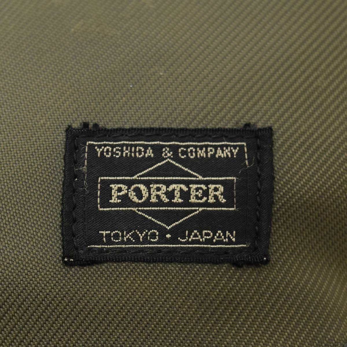 △513849 PORTER ポーター 吉田カバン ショルダーバッグ ナイロン オリーブ グリーン_画像4