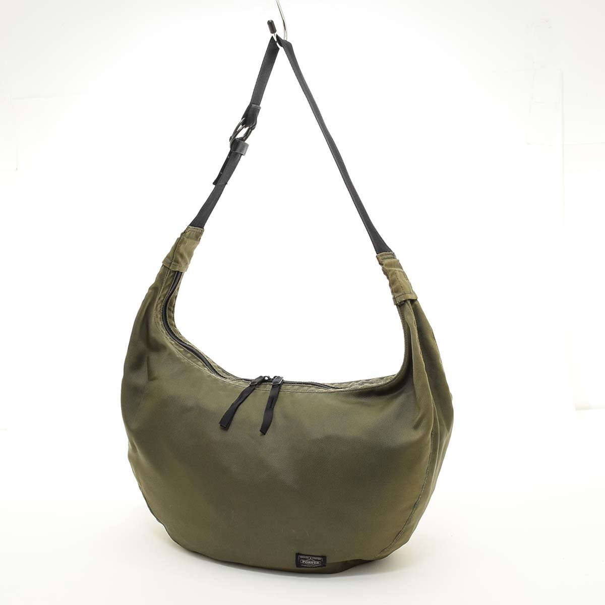 ^513849 PORTER Porter Yoshida bag сумка на плечо нейлон оливковый зеленый 