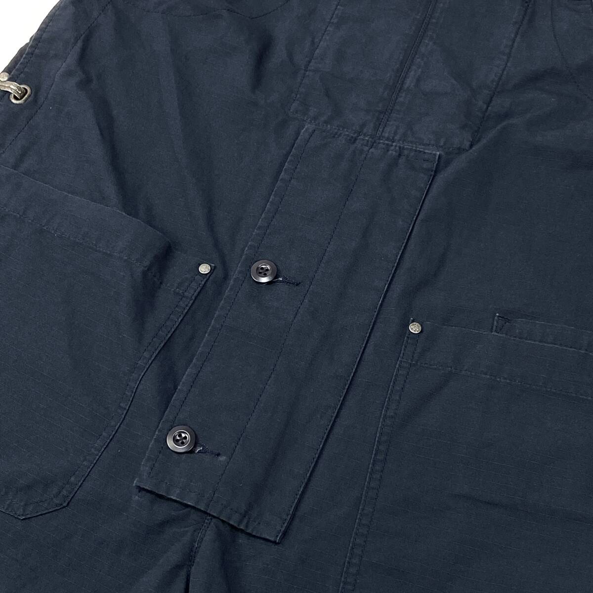 Nigel Cabourn LYBRO ナイジェルケーボン ライブロ 21AW P-58 FACTORY DUNGAREE CO RIP OVERALL ファクトリーダンガリー オーバーオール 50の画像7