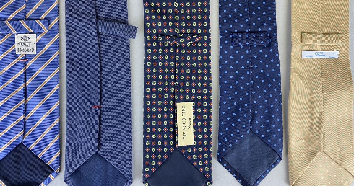 E14IB6 brand necktie 5 point summarize TIE YOUR TIE / BORRELLI BARNEYS NEWYORK / FRANCO BASS / Holliday & Brownboreli
