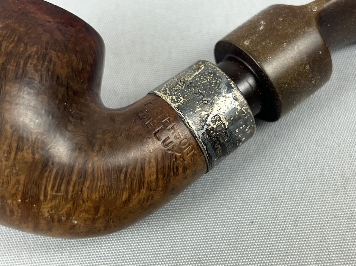 E11KE6 Paterson ピーターソン DUNMOR 73 DELUXE Sterling Silver シルバー CARDINAL GBD パイプ 3点 まとめ 煙管 喫煙具_画像6