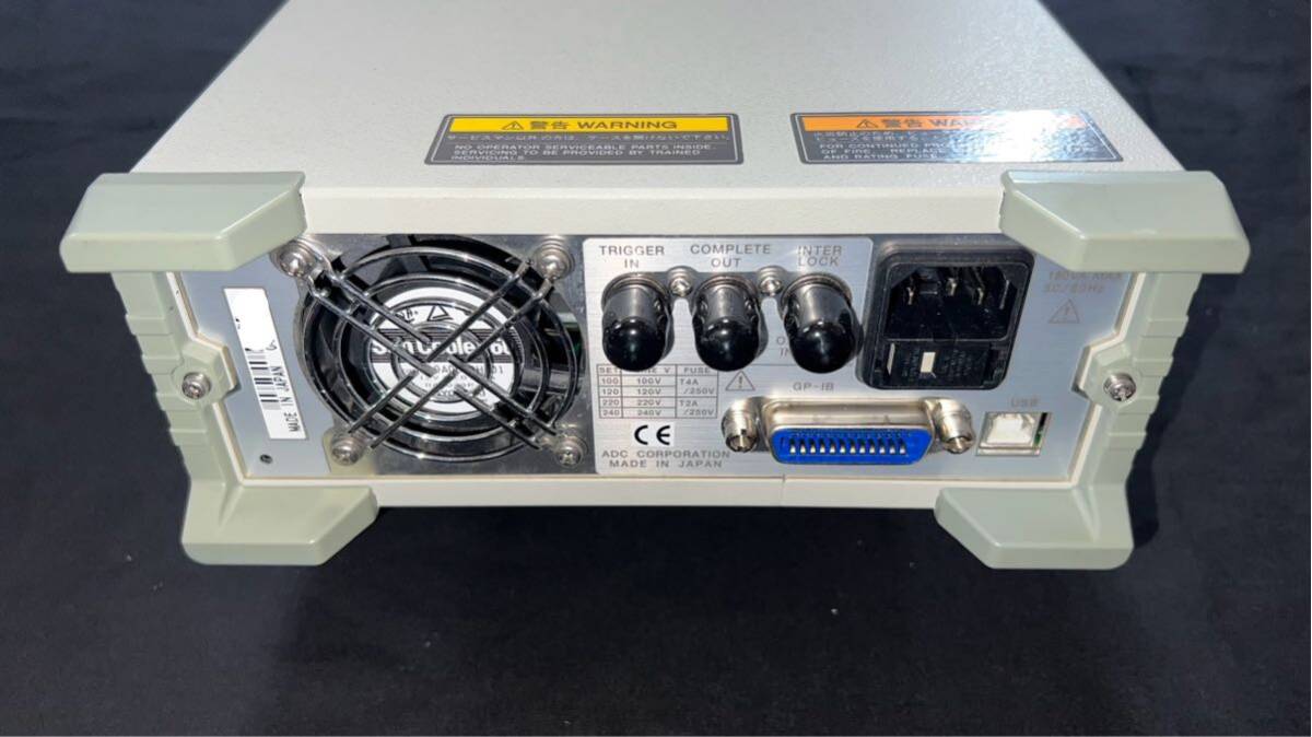 【現状渡し品】ADCMT 6242 エーディーシー DC Voltage current souree / Monitor 直流電圧・電流源モニタ 【送料無料】 B432_画像7