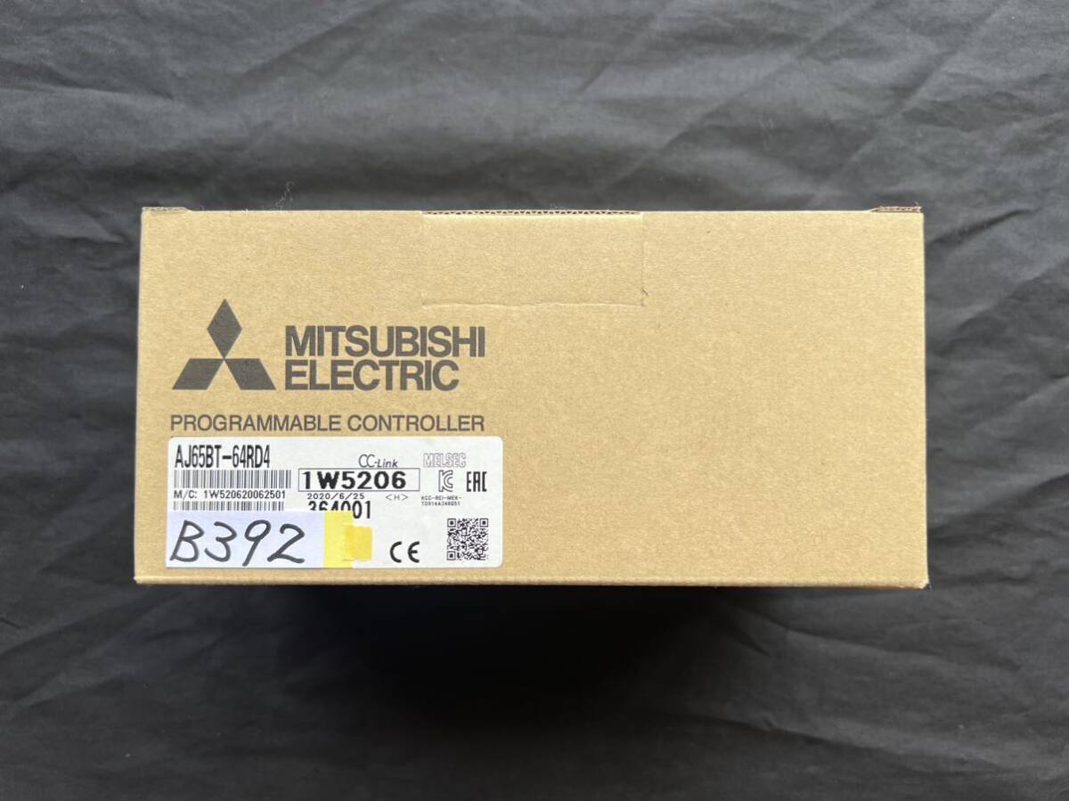 【保証有り】三菱 AJ65BT-64RD4 / CC-Link 白金測温抵抗体 pt100 温度入力ユニット MITSUBISHI 【送料無料】B392_画像1