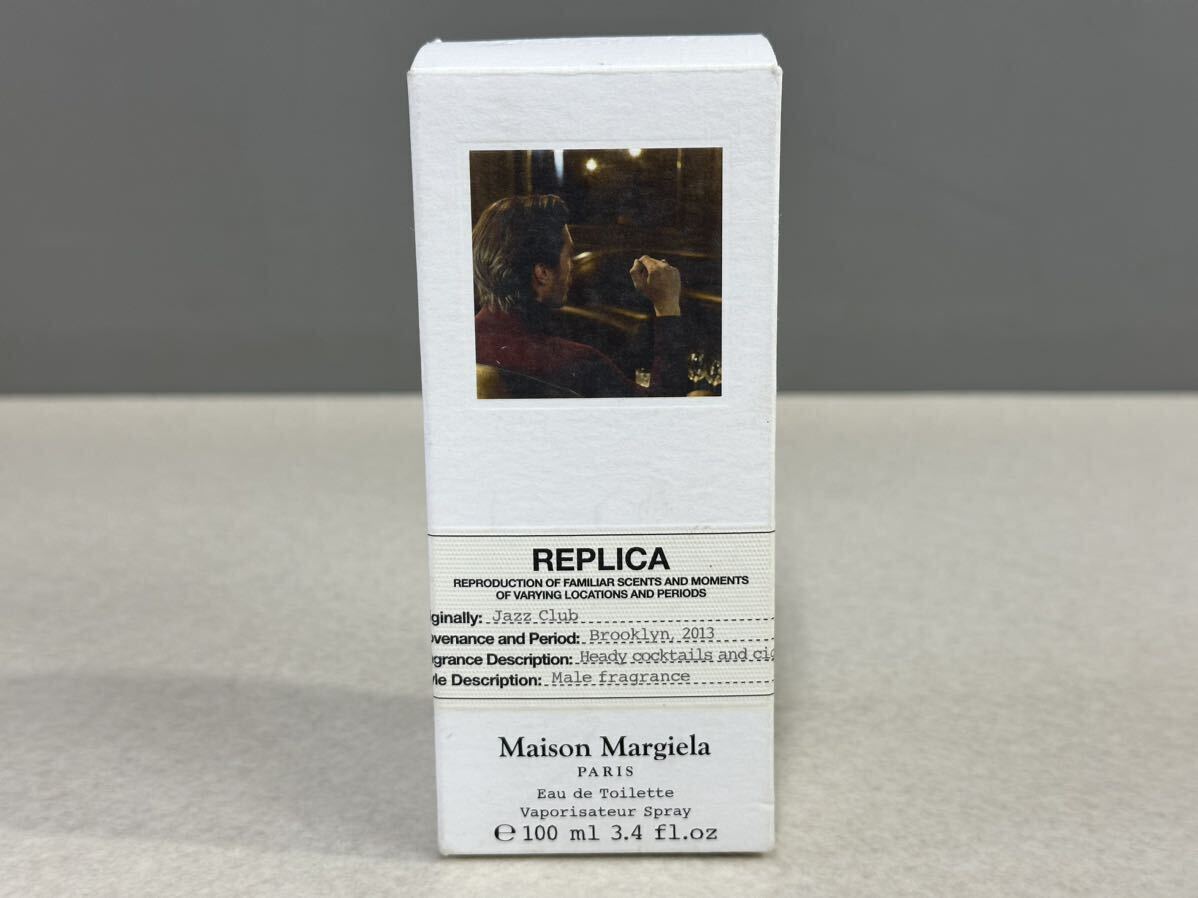 未使用品？ Maison Margiela REPLICA Jazz Club EDT 100ml メゾン マルジェラ レプリカ ジャズクラブ オードトワレ 香水_画像7