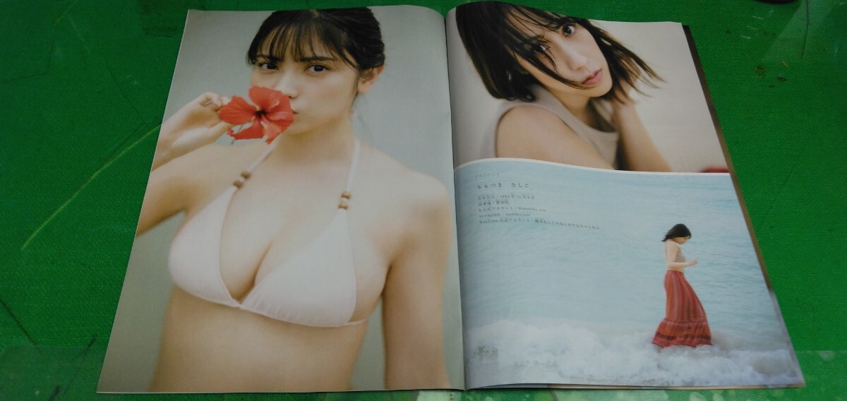 桃月なしこ　グラビア雑誌切り抜き8P_画像3